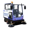 electric road cleaning equipment, all closed road sweeper, battery-powered sweeper