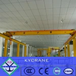 electric single girder overhead bridge crane with best spare parts
