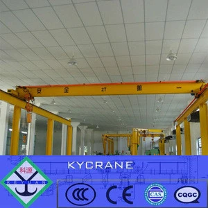 electric single girder overhead bridge crane with best spare parts