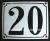 Import Enamel door number plate from China