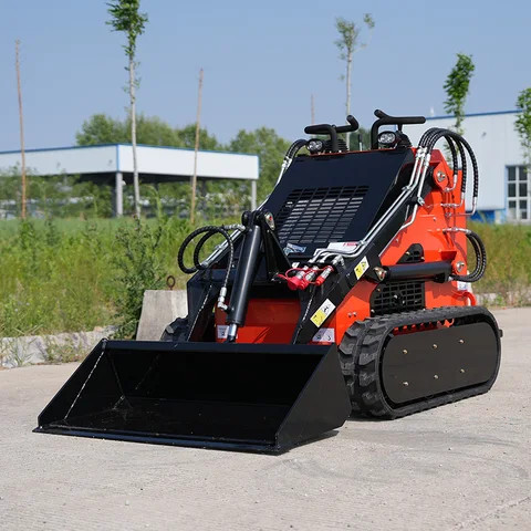 Engine multione mini skid steer loaders mini track skid steer loader 300kg ce certificated mini skid steer loader