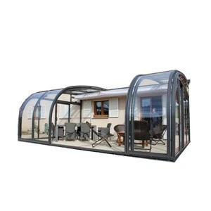 England style Aluminum Cabins Garden Outdoor Rooms With 4 Season Sunrooms