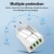 Import Eonline New Original Travel Home Wall USB Charger for Mobile Phones Multi-ports 4 USB Fast Charger Quick Charge 3.0 from China