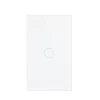 Esooli US Standard Glass Panel 1 Gang 1 Way Sensor Wall Light Touch Switch