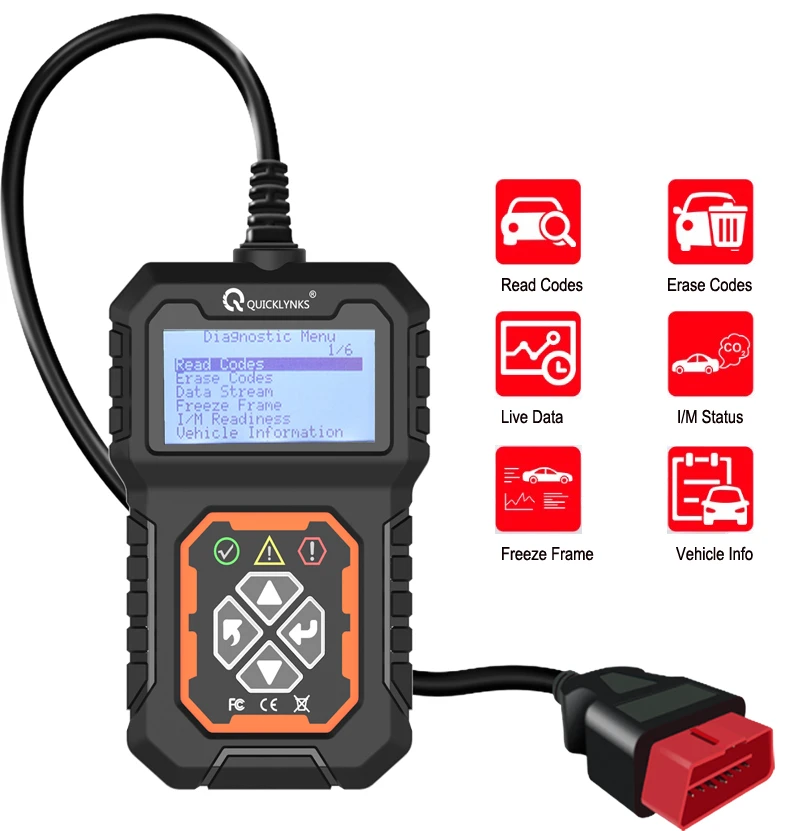 european car generator scan professional all brand auto diagnostic tool  obd2 eobd fault code reader scanner