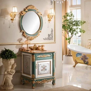 European Classic Bathroom Vanity Washroom Bathroom Vanities