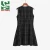 Import European Clothing Custom Size Lady Sleeveless Retro Woman Grid Dress For Evening Party from China