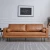 Import European Custom Chesterfield Couches Living Room Furniture Wooden Sofa Set Designs Modern Italian Brown Upholstered Leather Sofa from China