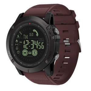 EX17 round screen sport smart watch with 50m waterproof heart rate monitor wristwatches men