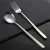 Import excellent houseware  silver cutlery 304 stainless steel korea  fork spoon portable cutlery set from China