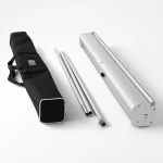 Exhibition Trade Shows 85x200 Display Stand Roll Up Retractable Banner Poster