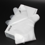 export hdpe glove factory wholoesale  food handling pe plastic disposable glove in stock
