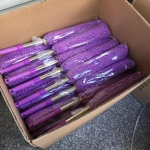 Extendable Purple Microfiber Chenille Brush Chenille Duster