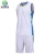 EXW price small MOQ contrast color basketball uniform junior wear