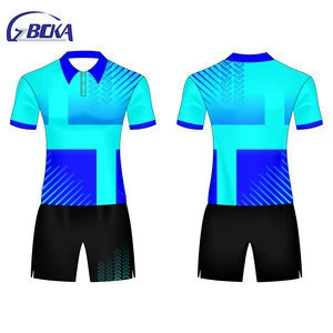 Factory cheap price digital print sublimation jersey designs for badminton jersey sportswear