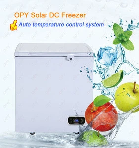 Factory dc 24v freezer works kerosene and battery worktabl yiwu
