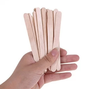 Factory Direct High Quality Food Grade Natural Wood birch craft sticks small wooden ice cream Popsicle Sticks