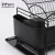 Import Factory Direct Sale Black 2 Tier Drying Rack Kitchen Dish Rack Tableware Dish Rack from China