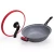 Import Factory Direct Sales Chinese Iron Cookware Carbon Steel Wok Pan With Glass Upright Cover from China