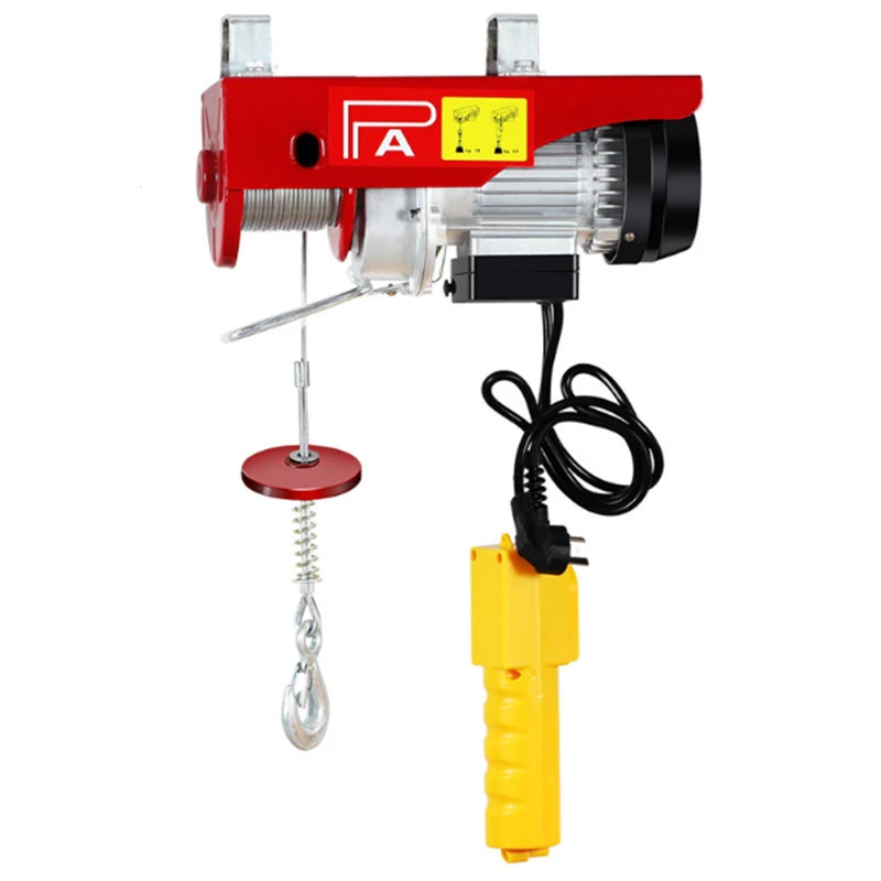 Factory direct supply small electric pulley hoist for sale electric hoist pa 400 pa electric hoist