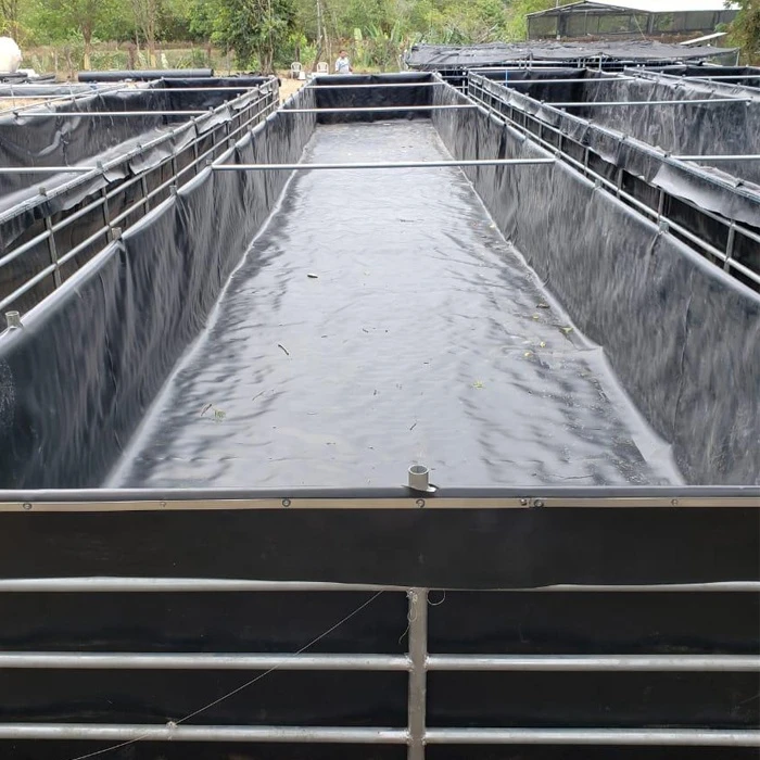 Factory directly supply astm standard 0.5mm-2mm hdpe geomembrane pond liner