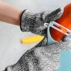 Factory in stock HPPE5 children cut resistant gloves labor protection small hand wear-resistant outdoor anti-scratch gloves