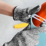 Factory in stock HPPE5 children cut resistant gloves labor protection small hand wear-resistant outdoor anti-scratch gloves