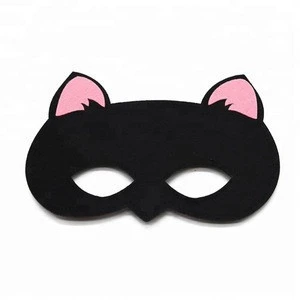 Factory manufacture felt wool festival party mask
