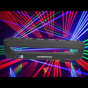 Factory price 6 Heads RGB full color laser lights 6 eyes beam laser led light bar for nightclub