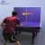Factory price indoor gym folding standard Table tennis Lifting household Movable table tennis table competition with reel