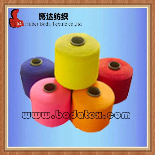 factory sale 20/2 20/3 good price sewing thread/High tenacity 100% polyester multiple color spun yarn