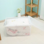 Factory Supply Attractive Price Home Transparent Plastics Storage Boxes