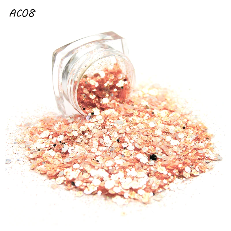 Factory Wholesale Bulk Cosmetic Grade glitter Iridescent Pearl Pigment Glitter Powder With Low MOQ