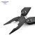 Import Factory wholesale foldable stainless steel black color multi tool plier from China