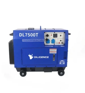 Factory wholesale  Generator Double Cylinder  diesel  generator Set 6.6kW 50 Hz 230V 19.6A/ 21.7A