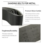Factory Wholesale 100X 915 mm Abrasive Belts ODM 4X36 Inch Wide Belt Sander Sanding Machine For Metal