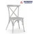 Import Fancy Modern Wedding Chairs Stacking Hotel Room Banquet Hall Event Rental Party Cross Back Chair Metal Aluminum Steel For Events from China