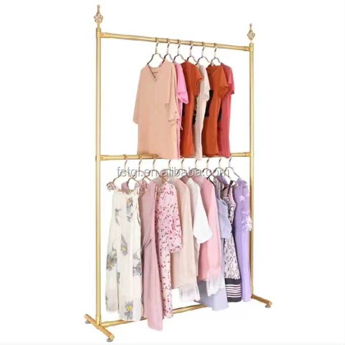 Fashion Clothing Display Furniture Commercial Garment Rack Clothing Display Racks