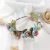 Import Fashion girl simulation wreath decoration flower hairband headband bride wedding hair accessories from China