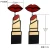 Import Fashion Girls Jewelry Exaggerated Geometric Acrylic Dangle Earrings Creative Red Lip With Lipstick Pendant Acrylic Earrings from China