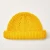 Import Fashion Mustard Soft Ribbed Beanie Knit Ski Cap Skull Hat Warm Solid Color Winter Cuff Beanie from China