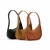 Import Fashion Pure Color Leather shell Shape Woman Shoulder Bag 2021 from China