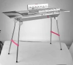 FC0054B Rotisserie functions with thicker skewers automatic rotisserie stainless steel bbq grill barbecue grill electric motor