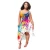 Import FE003 spring/summer 2021 casual fashion splash-ink print halter dress from China