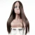Import Female black African wig with long straight hair wig Synthetic Hair Head Long Hair Wig from China
