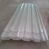 Fiberglass Flashing sheet for rain visor Waved Transparent Corrugated Sheet for Roofing sheet panel