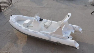 Fiberglass hull Inflatable sailboat for sale luxury ribs with CE