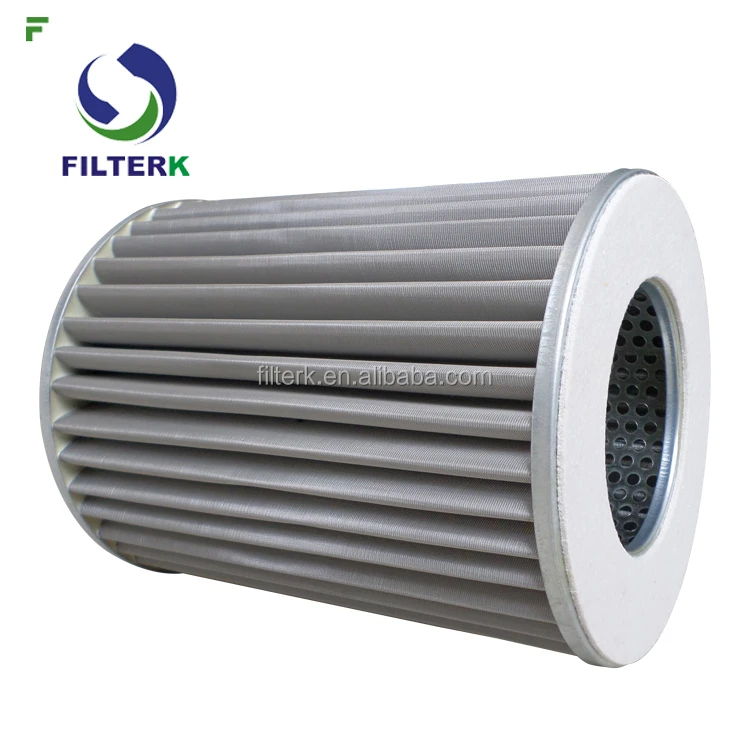 FILTERK G3.5 20 Micron Industrial Replacement Pleated Metal Mesh Gas Filter