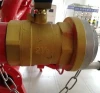 fire fighting foam hydrant with two 65mm hose outlet, 80mm to 150mm pillar, nominal working pressure 1.6MPa