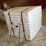 Fire resistant high temperature easy to install ceramic fiber module block